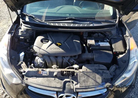 2013 Hyundai Elantra Gls from USA, damaged, VIN 5NPDH4AEXDH382509